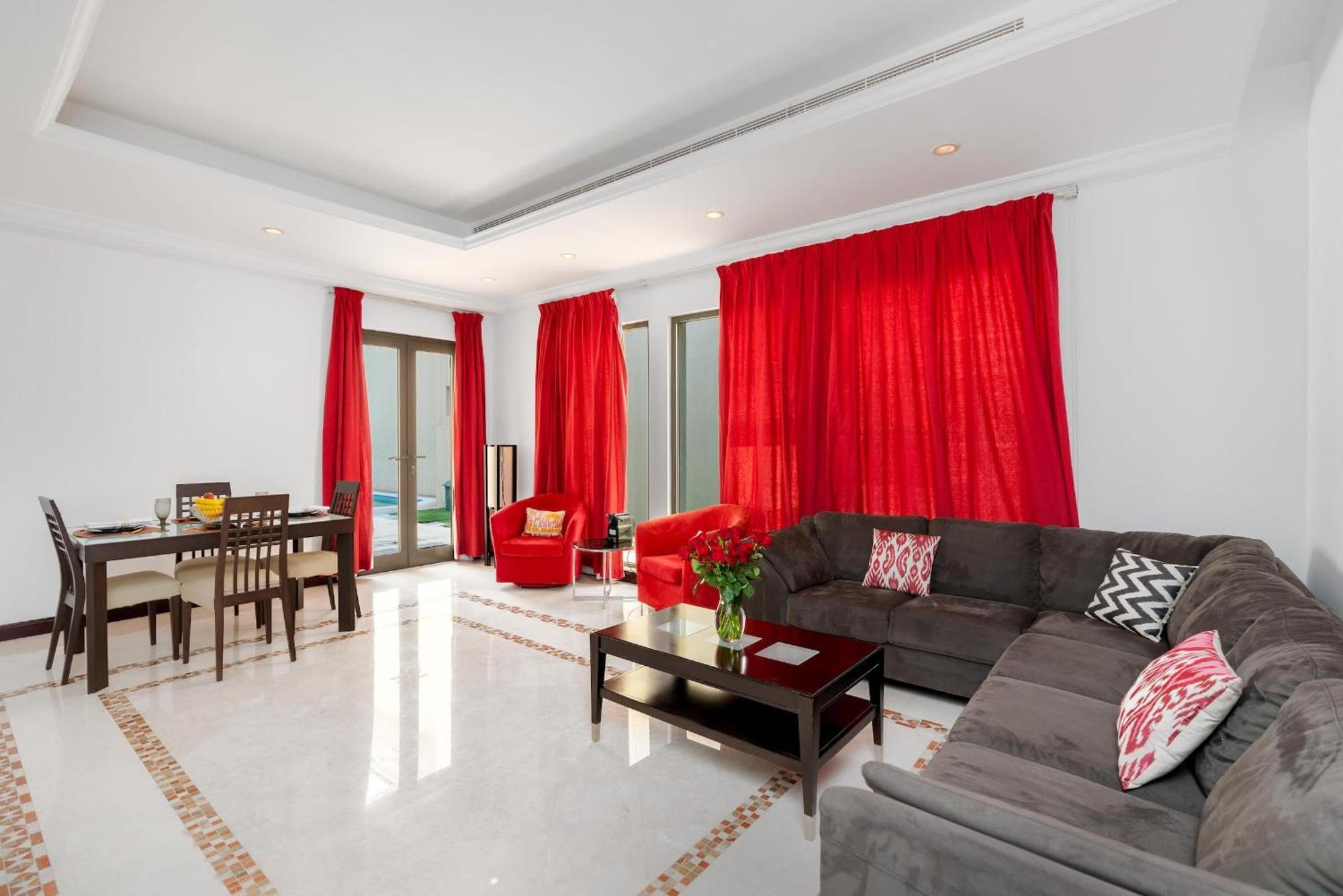 Palm Jumeirah - 4br - Private Beach - Cityapartmentstay Ferienhaus